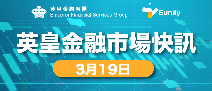 金匯快訊及每日市場重點-0319 金匯快訊及每日市場重點-0319